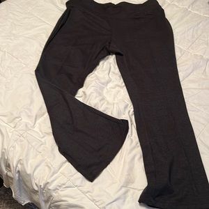 Grey stretch dress pants
